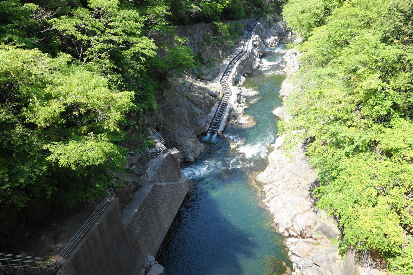 白丸ダム魚道 B級スポット 旅案内 たびあん