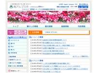 南アルプス市落合地区のスモモ