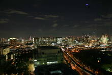 テレコムセンター展望台 テレコムセンター展望台からの夜景　星屑のようです